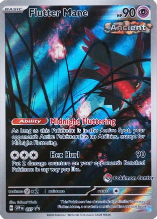 Flutter Mane - 097 (Pokemon Center) 97 - SV Scarlet  Violet Promo Cards Holofoil