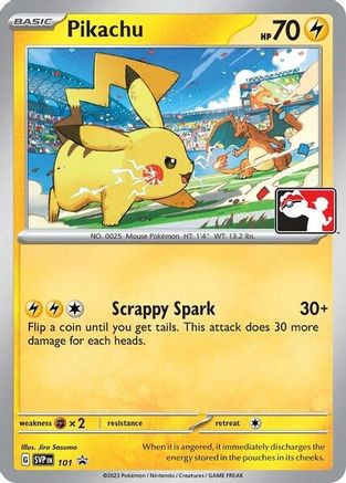 Pikachu 101 - SV Scarlet  Violet Promo Cards