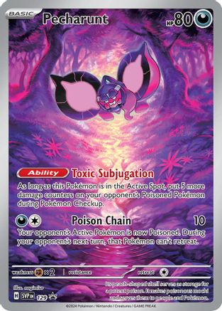 Pecharunt - 129 129 - SV Scarlet  Violet Promo Cards Holofoil