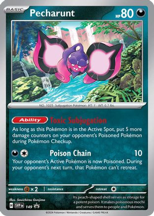 Pecharunt 149 - SV Scarlet  Violet Promo Cards Holofoil
