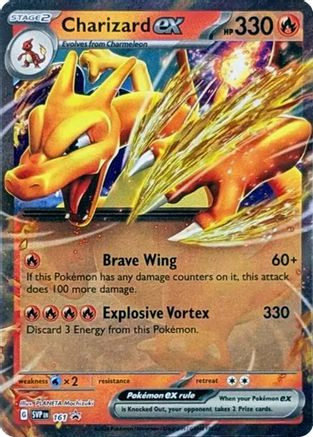 Charizard ex - SVP161 SVP161 - SV Scarlet  Violet Promo Cards Holofoil