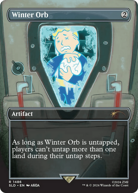 Winter Orb (SLD-1486) - Secret Lair Drop (Borderless)