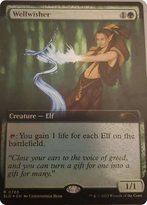 Wellwisher (SLD-783) - Secret Lair Drop: (Extended Art) Foil