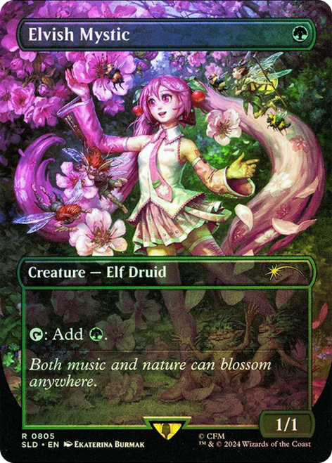 Elvish Mystic (SLD-805) - Secret Lair Drop