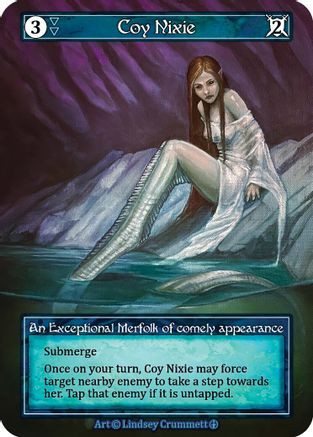 Coy Nixie (Foil)  - Arthurian Legends Foil (LP)
