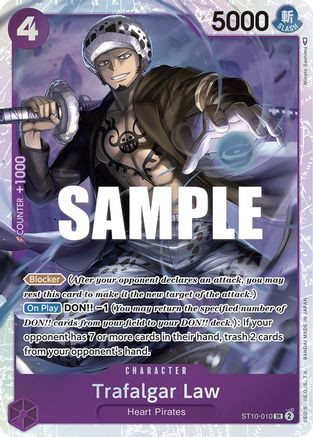 Trafalgar Law (010) (ST10-010) Ultra Deck: The Three Captains Foil