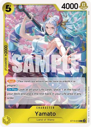 Yamato (ST13-016) Ultra Deck: The Three Brothers Foil