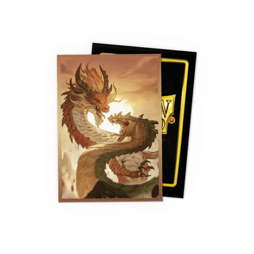 Dragon Shield: Wood Snake 2025 - Matte Dual Art Japanese Size Card Sleeves (60ct)