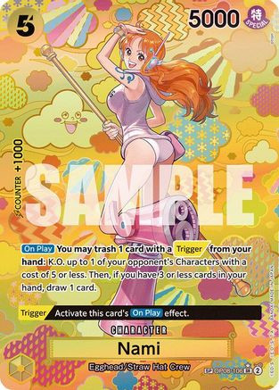 Nami (SP) (OP08-106) Emperors in the New World Foil