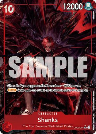 Shanks (004) (Alternate Art) (OP09-004) Emperors in the New World Foil