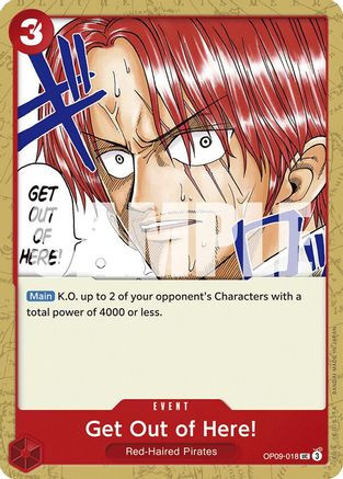 Get Out of Here! (OP09-018) Emperors in the New World