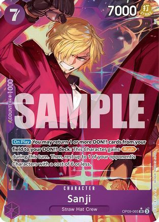 Sanji (065) (Parallel) (OP09-065) Emperors in the New World Foil