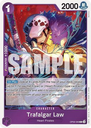 Trafalgar Law (069) (OP09-069) Emperors in the New World Foil