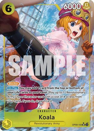 Koala (Parallel) (OP09-103) Emperors in the New World Foil