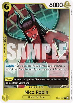 Nico Robin (107) (OP09-107) Emperors in the New World Foil