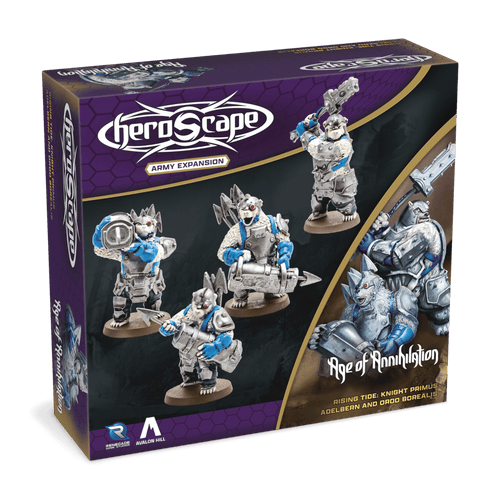 Heroscape: Rising Tide - Knight Primus Adelbern and Ordo Borealis - Army Expansion