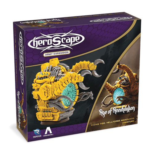 Heroscape: Rising Tide - Hellforge Mandukor Miniature - Army Expansion