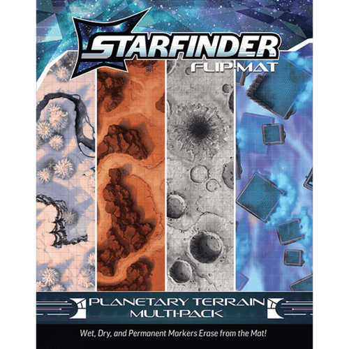 Starfinder RPG: Flip-Mat - Planetary Terrain Multi-Pack