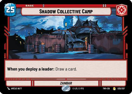 Shadow Collective Camp (025/257) - Twilight of the Republic Foil