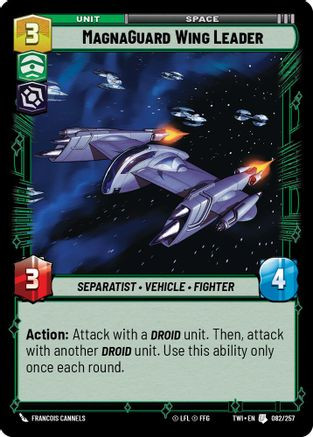 MagnaGuard Wing Leader (082/257) - Twilight of the Republic