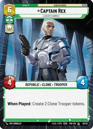 Captain Rex - Lead by Example (Hyperspace) (09/20) - Twilight of the Republic Weekly Play Promos
