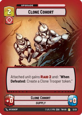Clone Cohort (12/20) - Twilight of the Republic Weekly Play Promos