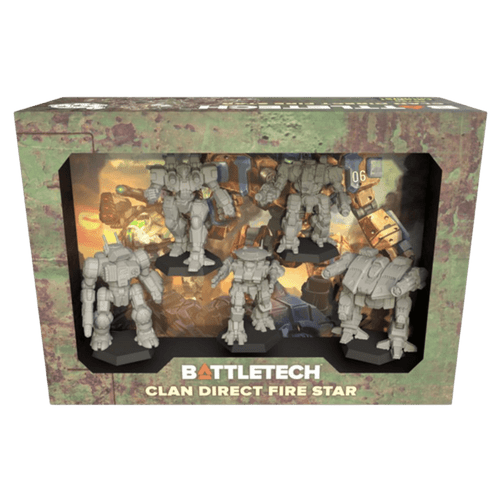 BattleTech: Clan Direct Fire Star - Miniatures Pack