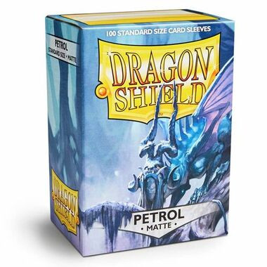 Dragon Shield Matte Petrol Standard Size Card Sleeves (100ct)