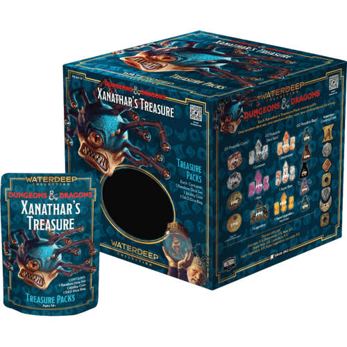 Sirius Dice: D&D Xanathar's Treasure - Waterdeep Collection - Treasure Pack Dice Sets - Display (25)