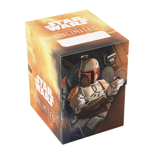 Gamegenic Deck Box: Star Wars Unlimited - Soft Crate - Boba Fett - Fett's Firespray