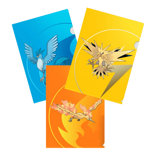 Ultra Pro: Zapdos, Moltres, & Articuno - 3-pack Tournament Folios