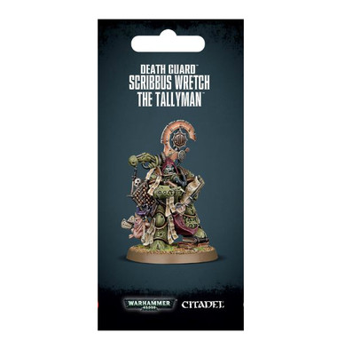 Warhammer 40K: Death Guard Scribbus Wretch, the Tallyman