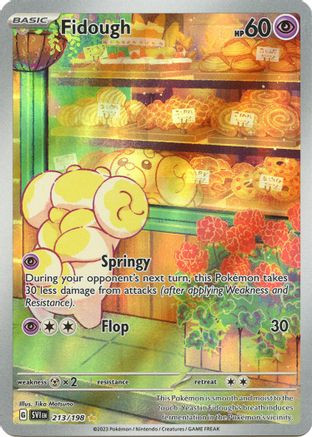 Fidough - 213/198 213 - SV01 Scarlet  Violet Base Set Holofoil (HP)