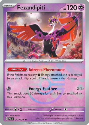 Fezandipiti (Poke Ball Pattern) 45 - SV Prismatic Evolutions Holofoil