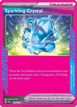Sparkling Crystal 129 - SV Prismatic Evolutions Holofoil