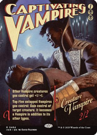 Captivating Vampire (Showcase) (INR-484) - Innistrad Remastered Foil