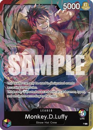 Monkey.D.Luffy (Sealed Battle 2024 Vol. 2)  One Piece Promotion Cards
