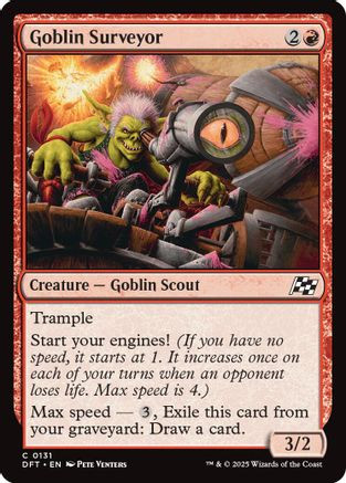 Goblin Surveyor (DFT-131) - Aetherdrift Foil