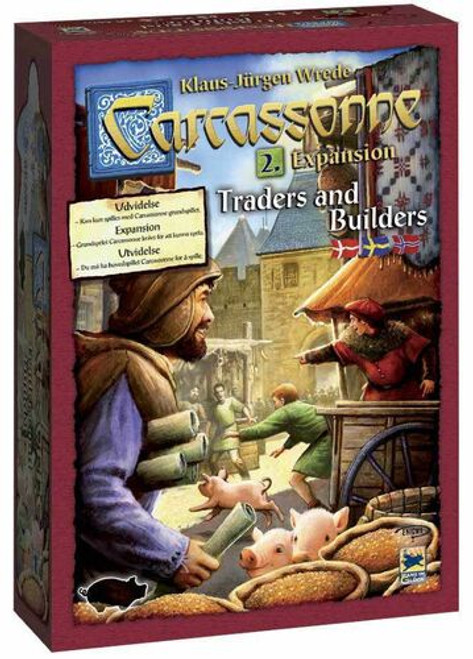 Carcassonne: Expansion 2 - Traders & Builders Expansion (New Edition)