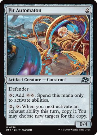 Pit Automaton (DFT-238) - Aetherdrift Foil