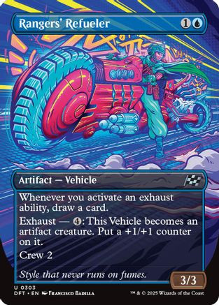 Rangers' Refueler (Borderless) (DFT-303) - Aetherdrift Foil
