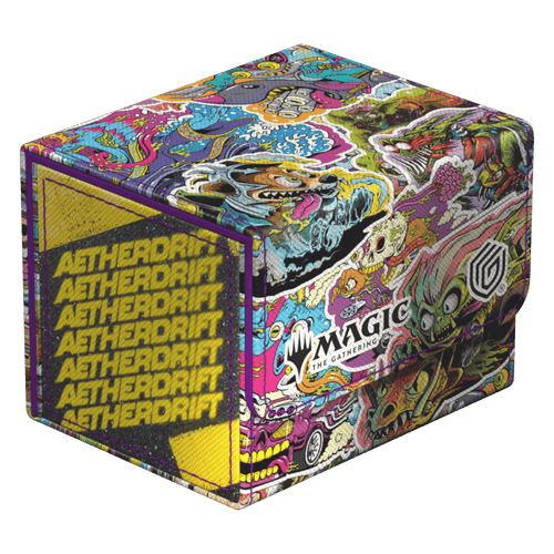 Ultimate Guard Deck Box: MTG Aetherdrift "Revved-Up Racers" - Sidewinder Xenoskin 100+