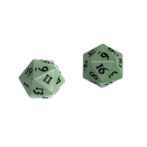 Ultra Pro Dice: Vivid Heavy Metal D20 - Cool Matcha (2)