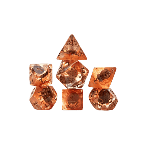 Inclusion Dice: Coffee (7ct)