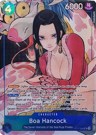 Boa Hancock (Illustration Box Vol.2) (ST17-004) One Piece Promotion Cards