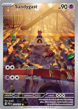 Sandygast - 214/193 214 - SV02 Paldea Evolved Holofoil (MP)
