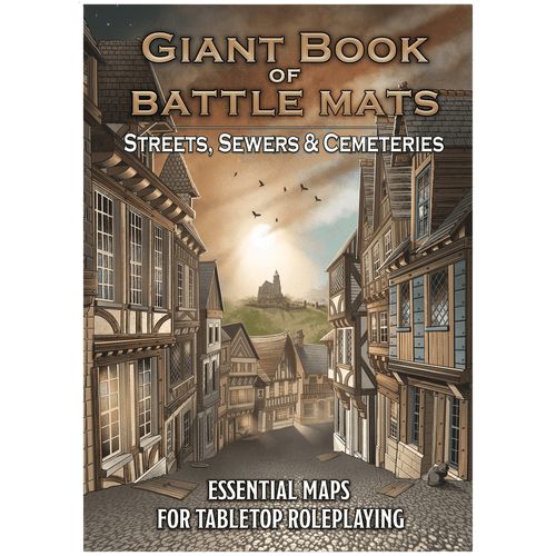 Giant Book of Battle Mats: Streets, Sewers & Cemeteries