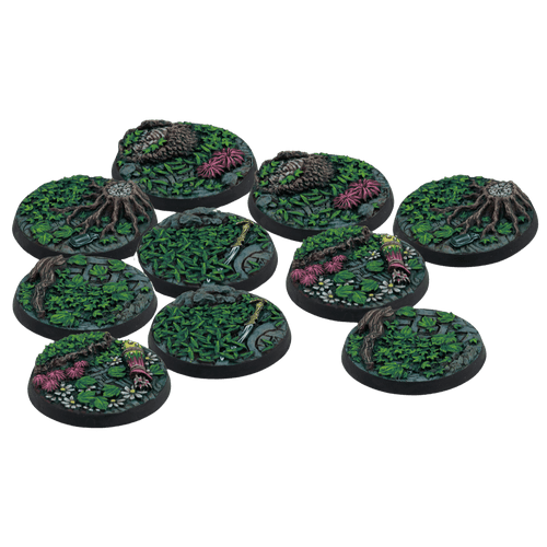 Warcrow: 30mm Syenann Scenery Bases, Alpha Series