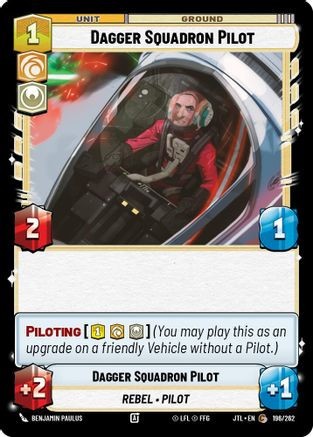 Dagger Squadron Pilot (196/262) - Jump to Lightspeed