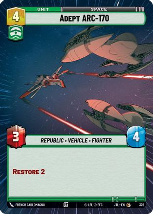Adept ARC-170 (Hyperspace) (376) - Jump to Lightspeed
